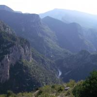 Vue des gorges