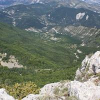 Vue du sommet de la barre